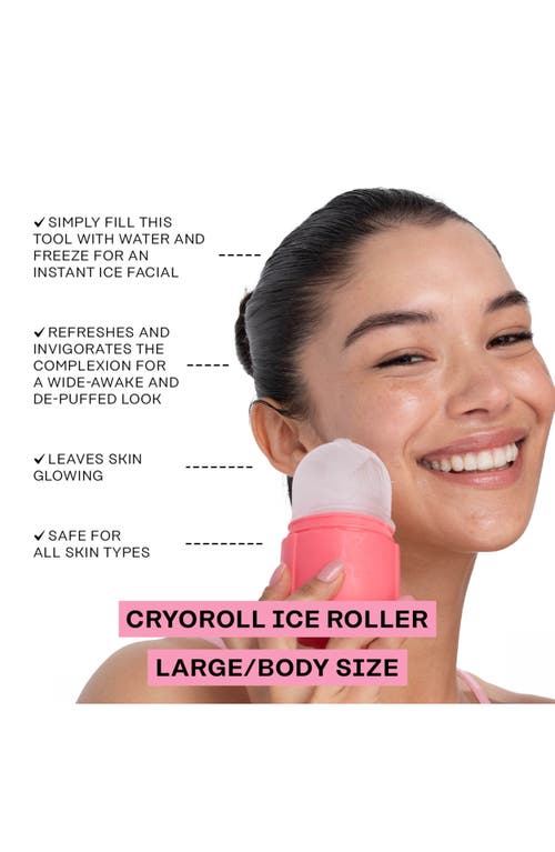 Skin Gym Cryoroll Ice Roller Face + Body In Pink