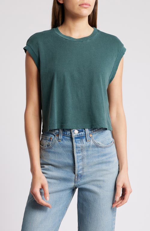 The GREAT. Square Top Deep Sea Green at Nordstrom,