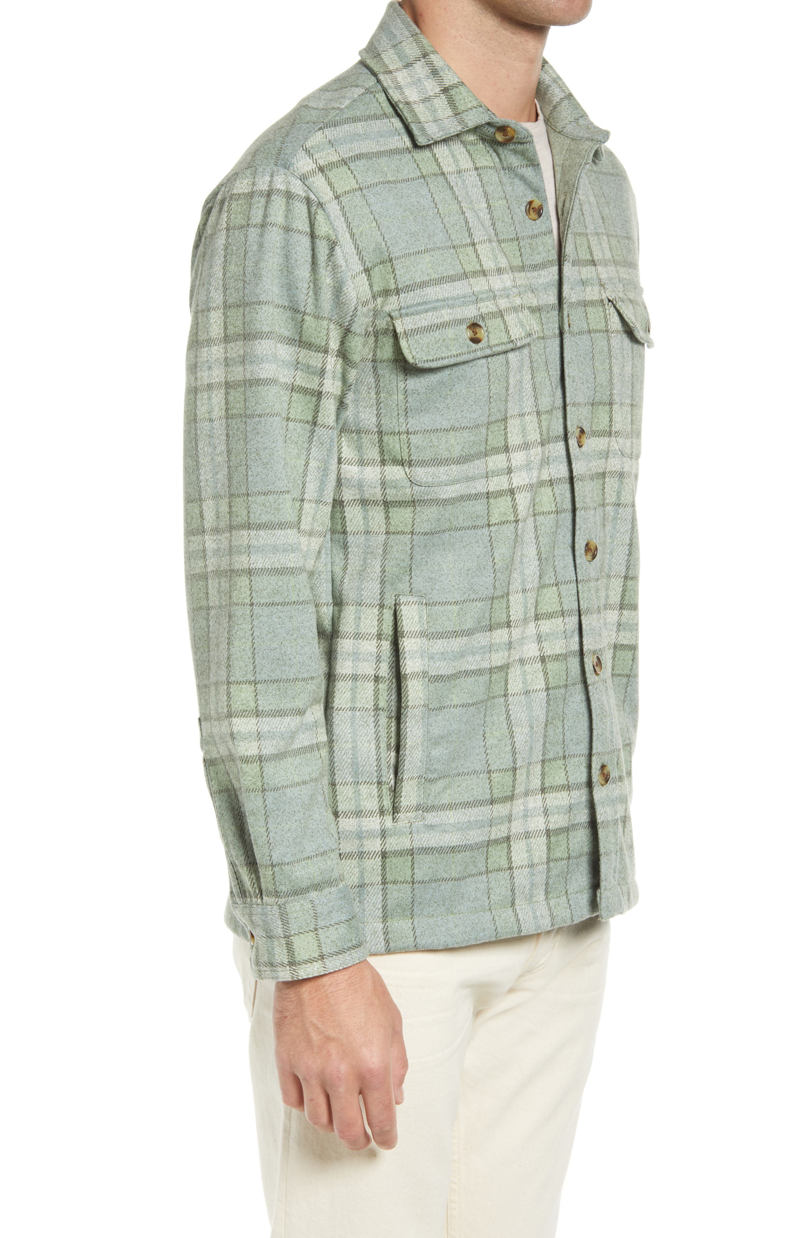 Plaid Flannel Shirt Jacket | Nordstrom