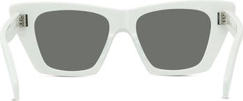 Celine 51mm cat eye hot sale sunglasses