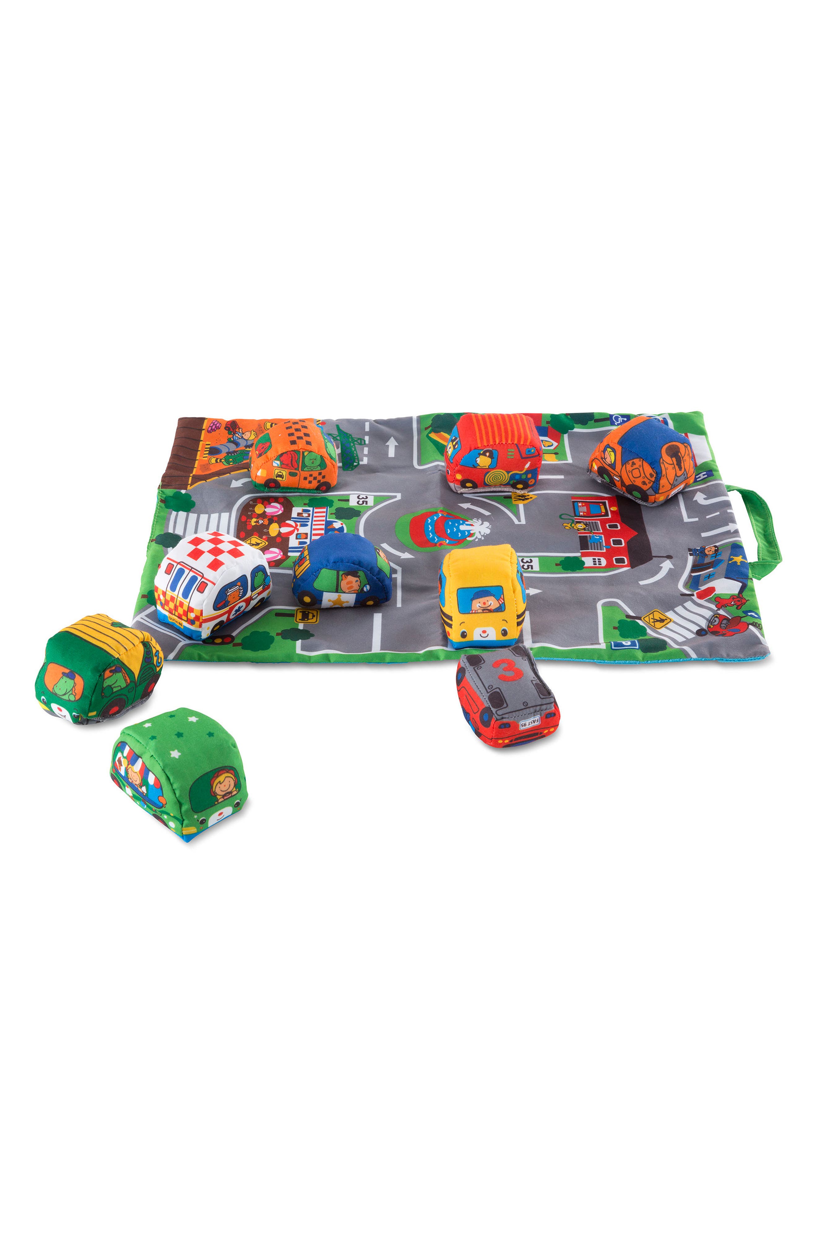 UPC 000772092142 product image for Melissa & Doug Take-Along Town Play Mat | upcitemdb.com