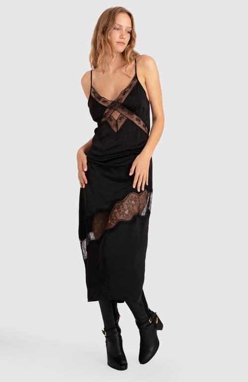 BELLE & BLOOM BELLE & BLOOM HEAVENLY BODIES LACE SLIP DRESS 