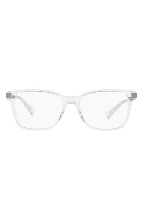 53mm Square Optical Glasses in Crystal