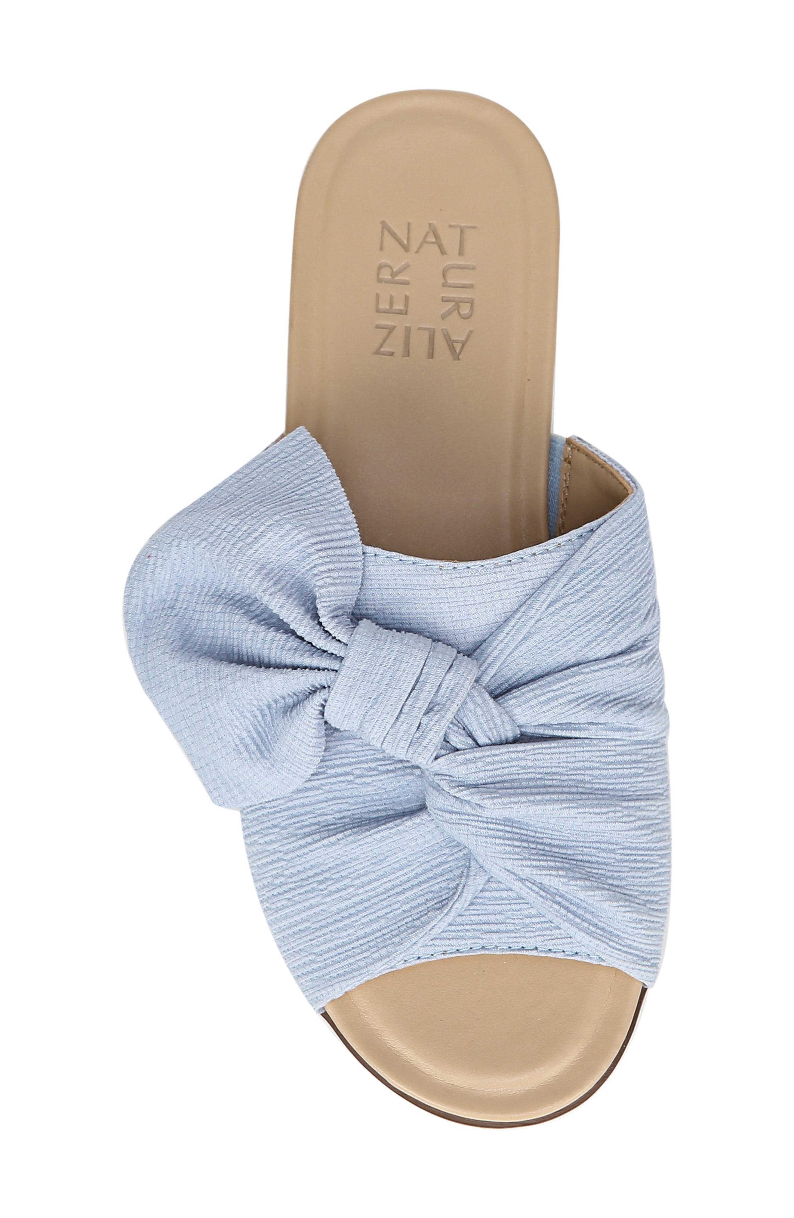  Tea Slide Sandal, Alternate, color, HARBOR MIST FABRIC