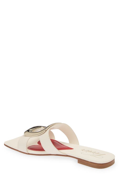 Shop Roger Vivier Viv By The Sea Slide Sandal In Cire