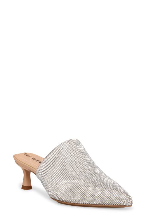 Impress Pointed Toe Mule in Crystals