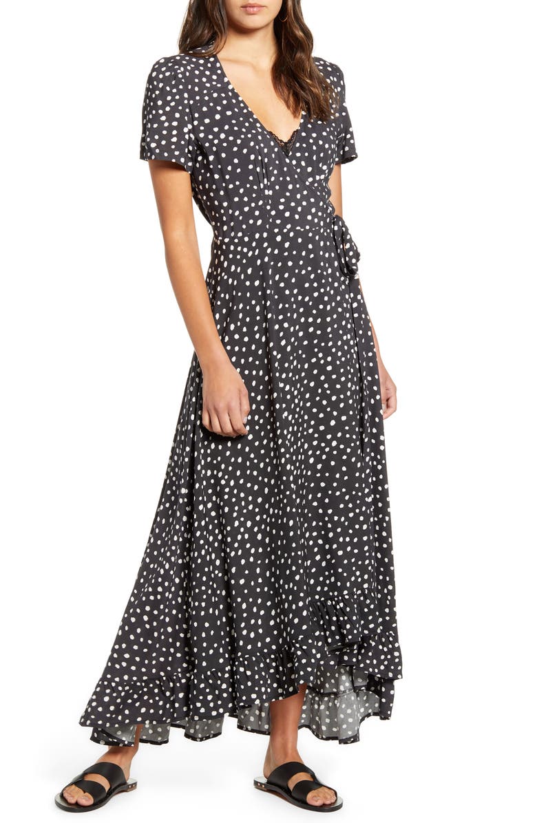 Lira Clothing Wild Hearts Maxi Wrap Dress | Nordstrom