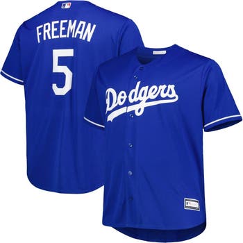 Men's Freddie Freeman White Los Angeles Dodgers Big & Tall Replica
