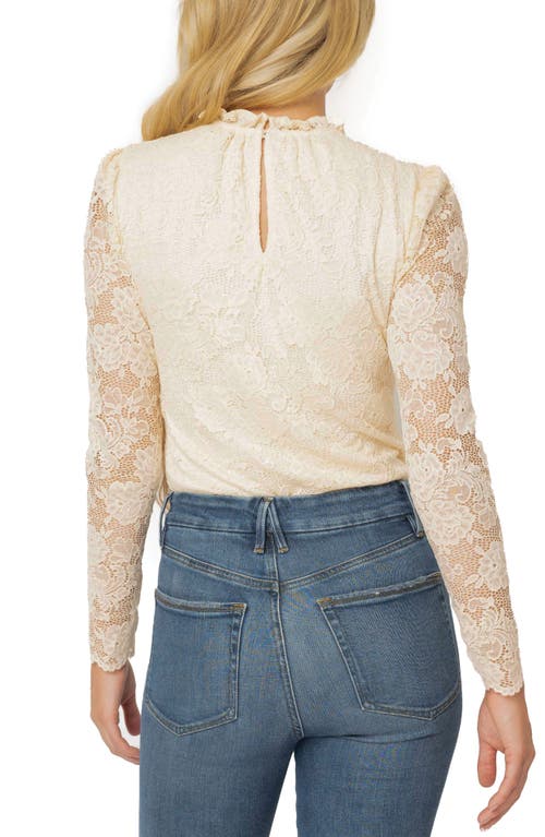 Shop Gibsonlook Lace Bodysuit In Ivory