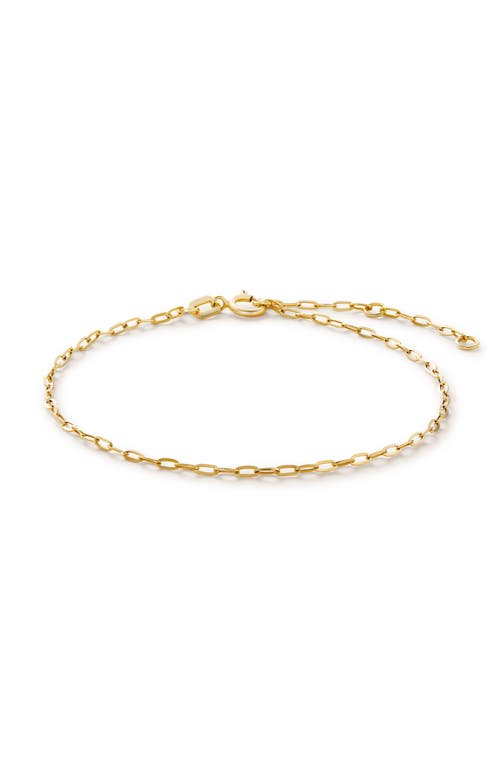 Ana Luisa Gold Chain Paperclip Bracelet In Gold