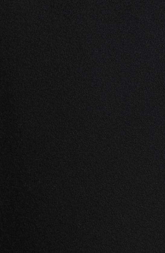 Fleurette Holland Longline Wool Coat In Black