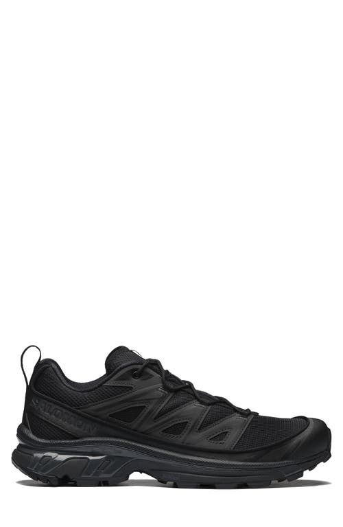Salomon 'xa Pro 3d' Black Sneakers With Logo Patch On The Side And Panelled Design In Black/ebony/magnet