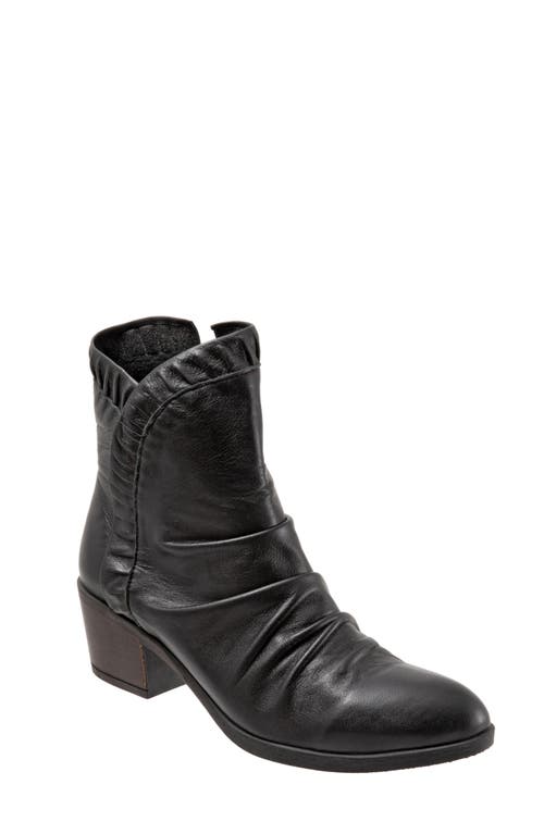 Bueno Connie Slouch Bootie Black Leather at Nordstrom,