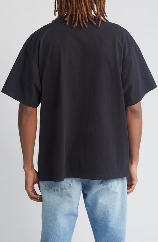 Shop Id Supply Co Wiz Khalifa Very High Cotton Graphic T-shirt In Black