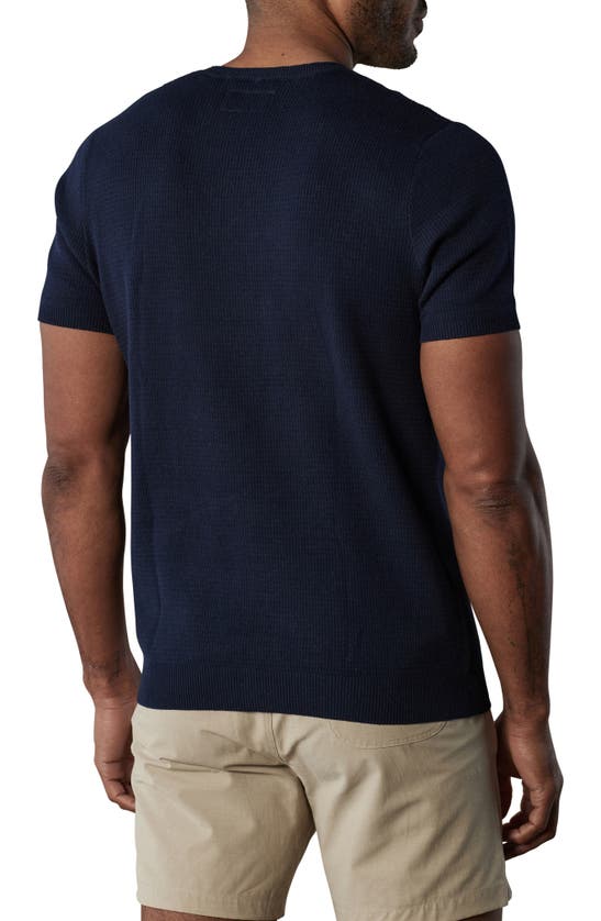 THE NORMAL BRAND THE NORMAL BRAND WAFFLE STITCH SHORT SLEEVE SWEATER