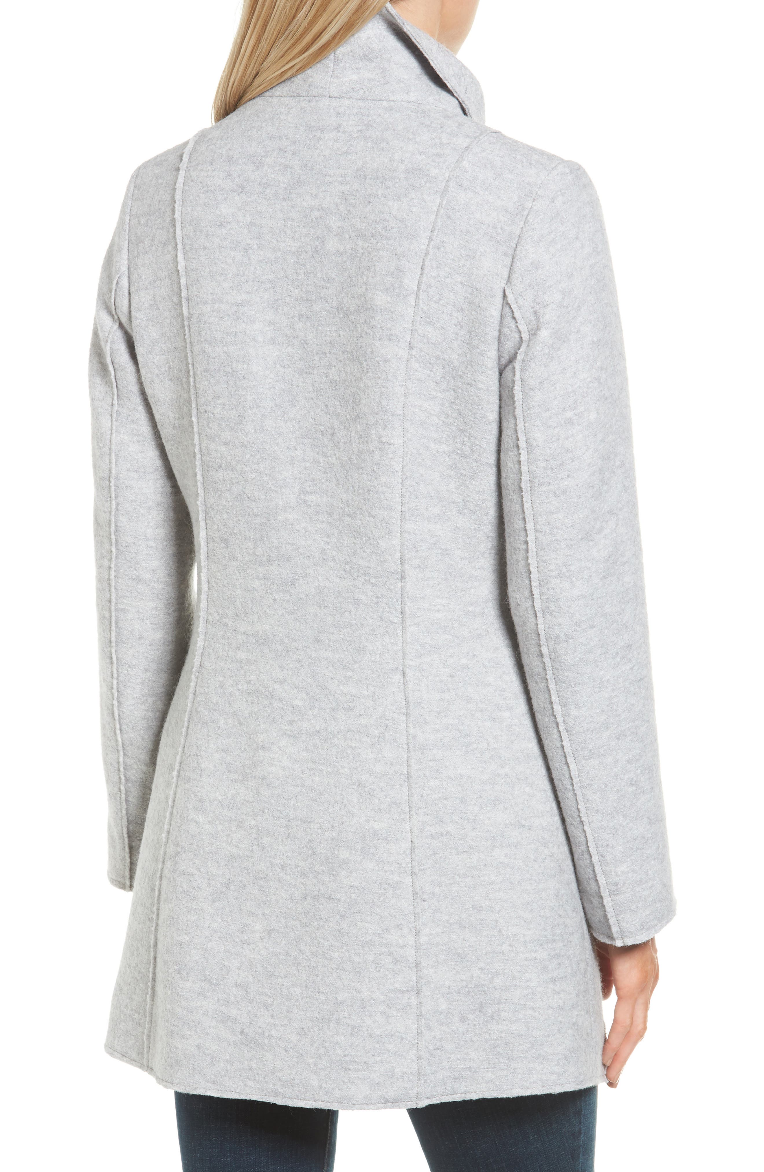 halogen asymmetrical coat