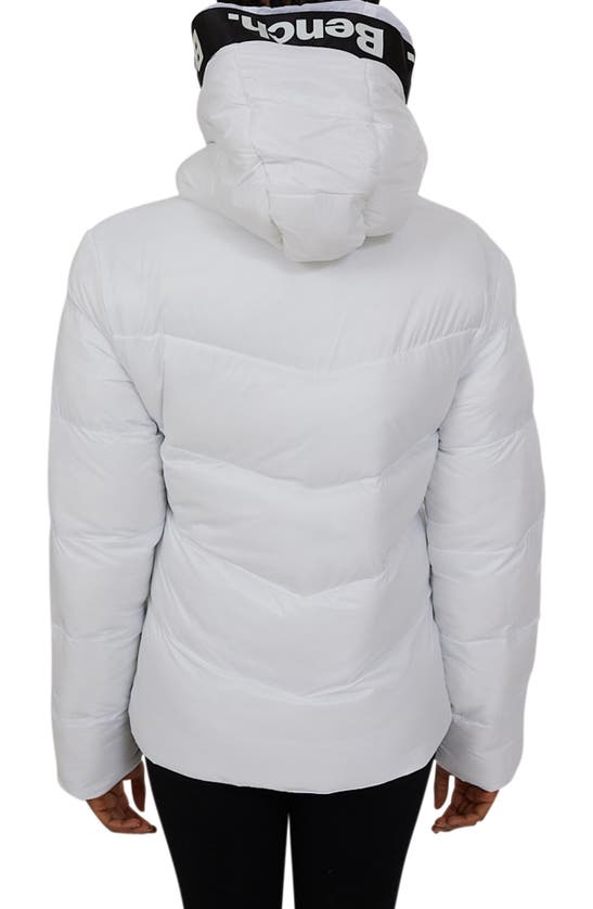 Bench Philippa Puffer Jacket In White ModeSens