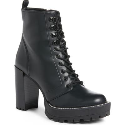 Bp. X Claudia Sulewski Evie Lace Up Bootie, Black