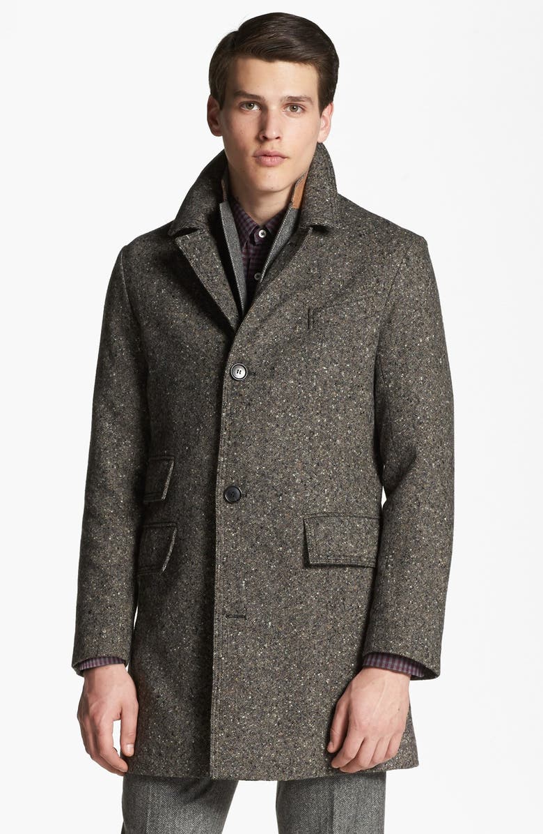 Billy Reid 'Astor' Tweed Overcoat | Nordstrom