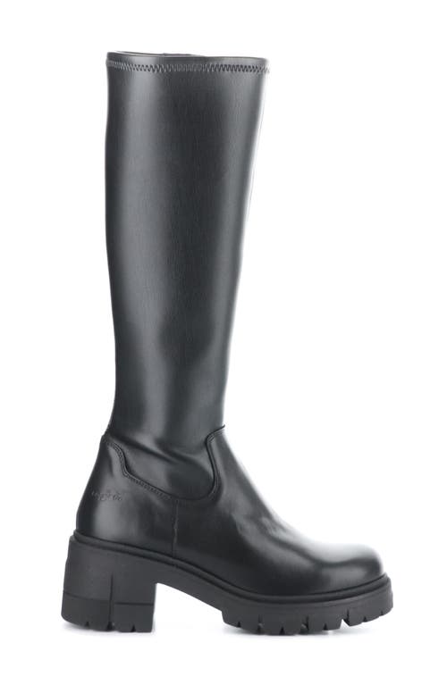 Bos. & Co. Brenna Waterproof Platform Knee High Boot In Black