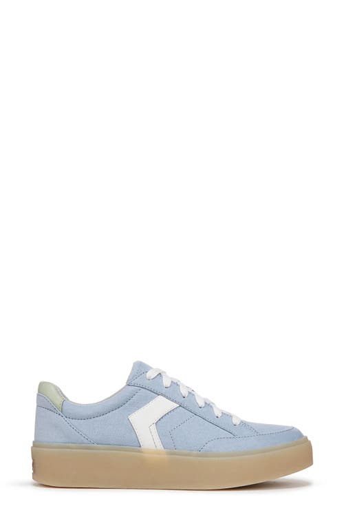 Dr. Scholl's Women's Madison-lace Closed Round Toe Lace Up Platform Sneakers In Blue