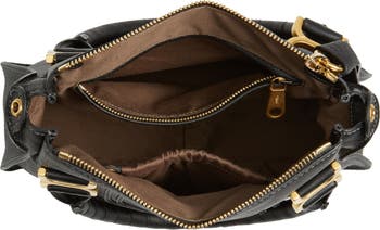 Chloé Marcie Small Leather Satchel Bag Brown