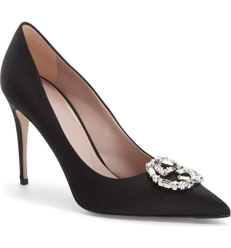 Gucci 'GG' Pointy Toe Pump (Women) | Nordstrom
