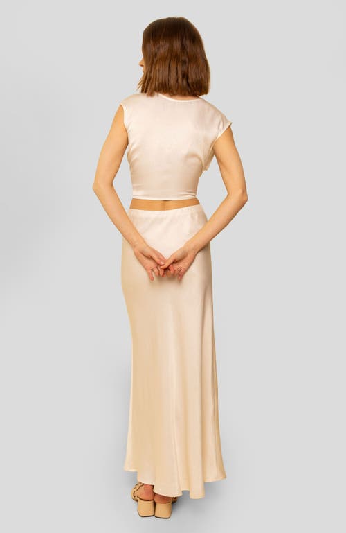 Whimsy + Row Marni Skirt In Cream