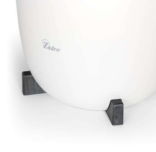 Zadro Large Bucket Towel Warmer In Black/white