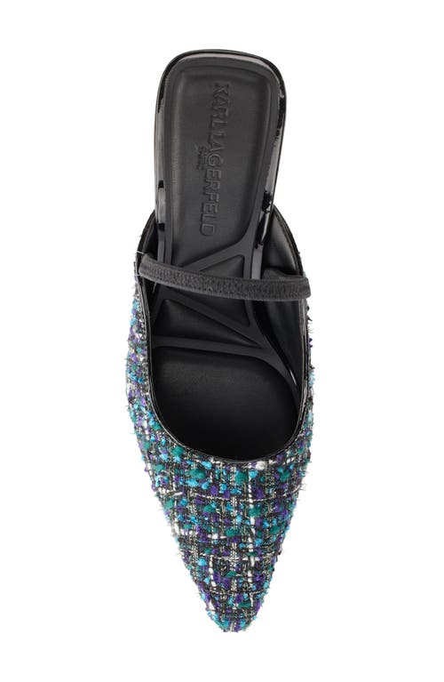 Karl Lagerfeld Paris Keera Slingback Pump In Multi/black