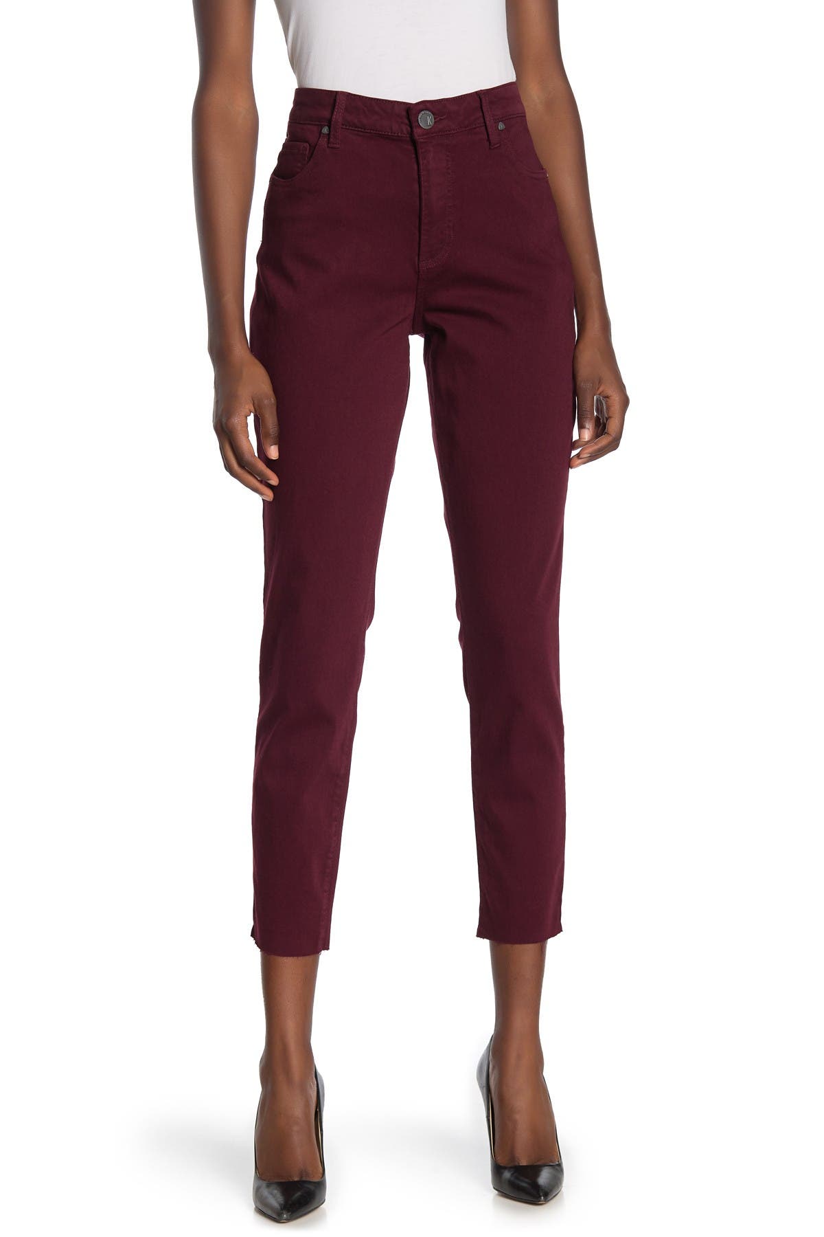 donna high rise ankle skinny