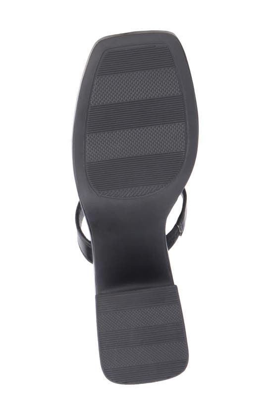 Shop Olivia Miller Savage Block Heel Sandal In Black