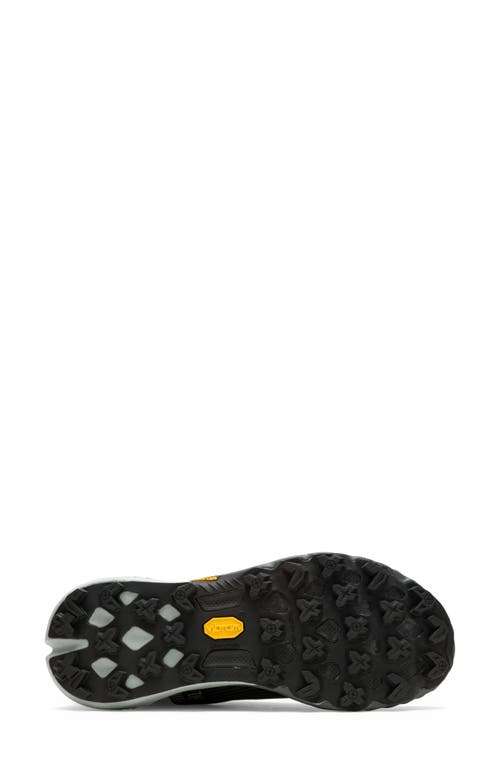 Merrell Agility Peak 5 Trail Sneaker In Black/granite