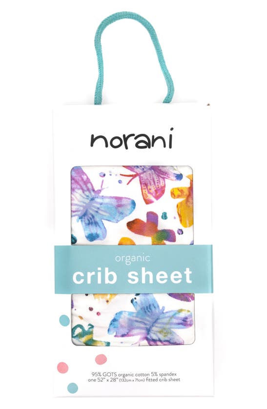 Shop Norani Crib Sheet In Purple