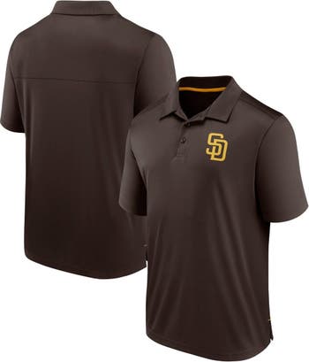FANATICS Men's Fanatics Branded Brown San Diego Padres Fitted Polo