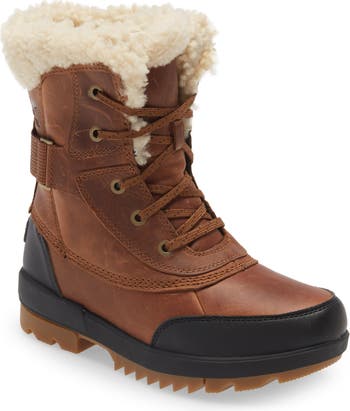 SOREL Tivoli™ Parc Waterproof Genuine Shearling Collar Winter Boot ...