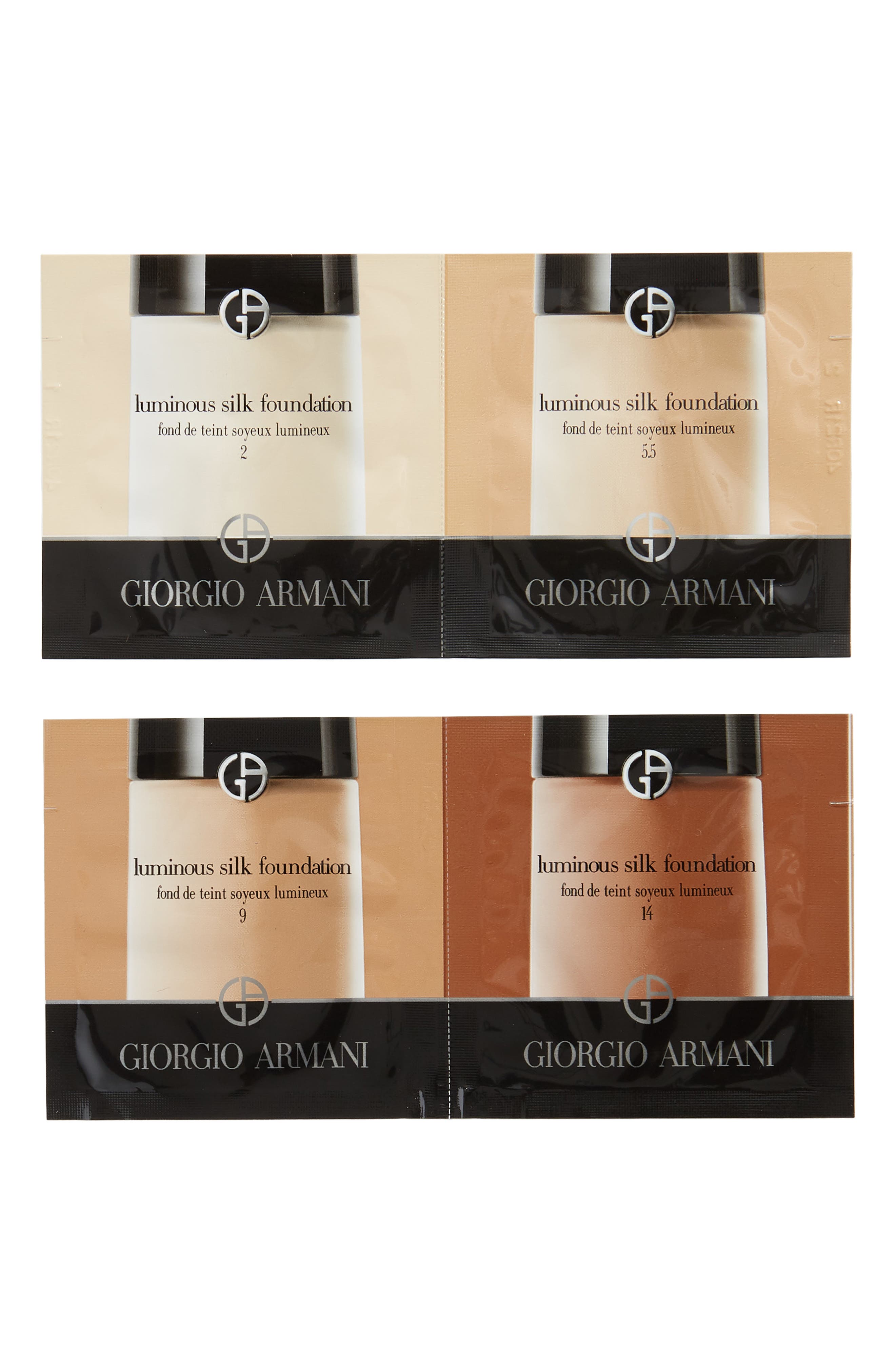 giorgio armani foundation samples