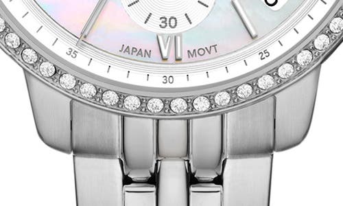 Fossil Women's Quartz Silver-tone Stainless Steel Watch 36mm In Silver