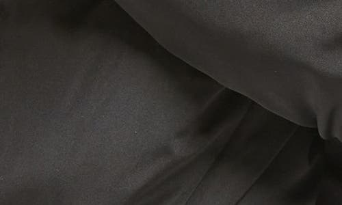Vince Packable Pull Thru Puffer Scarf In Black