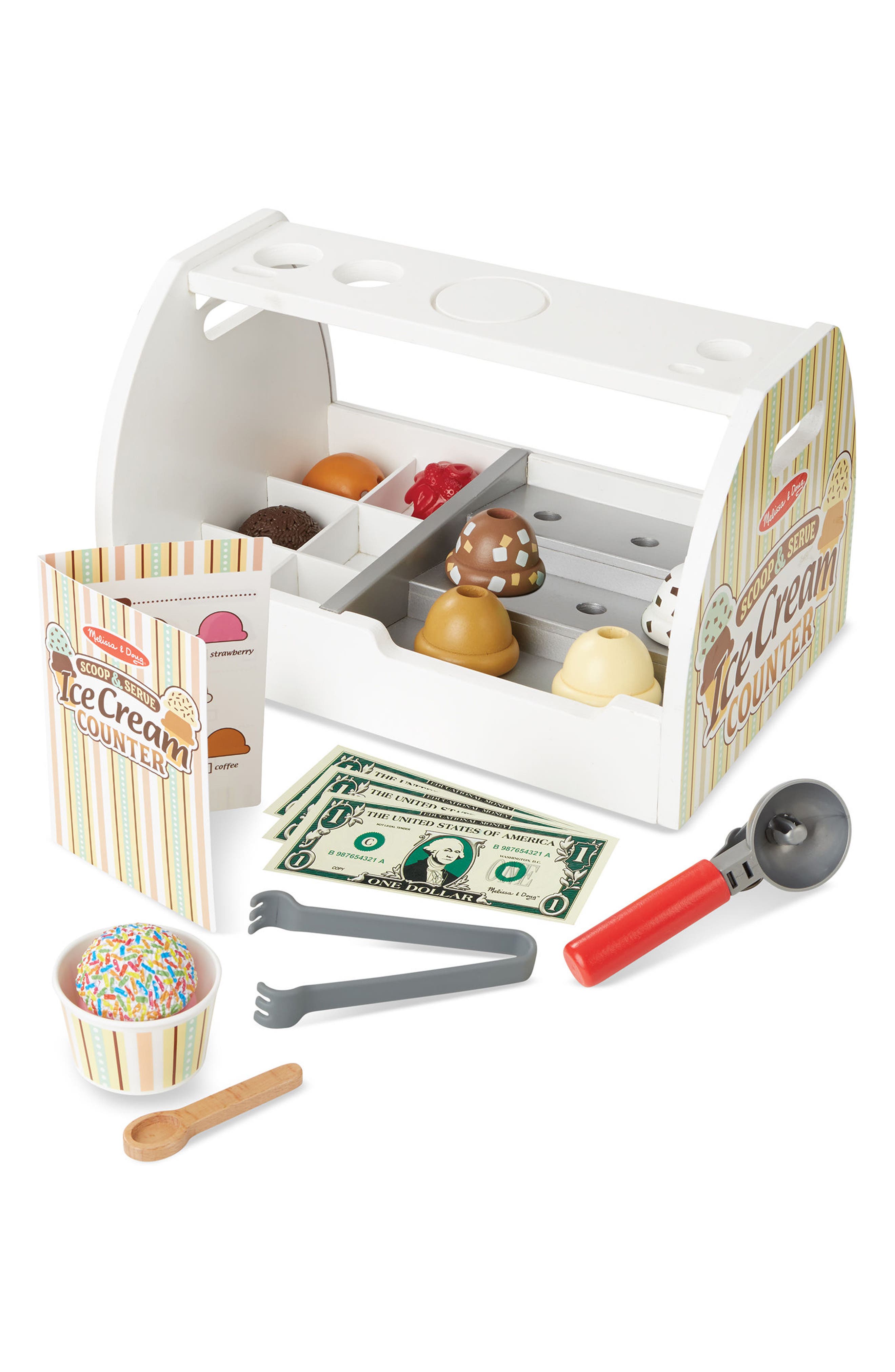 UPC 000772092869 product image for Infant Melissa & Doug Ice Cream Counter Play Set | upcitemdb.com