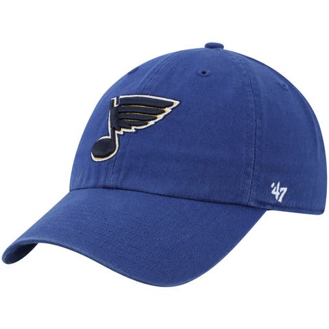 Vintage St. Louis Blues Strapback Hat Pepsi Navy Adjustable