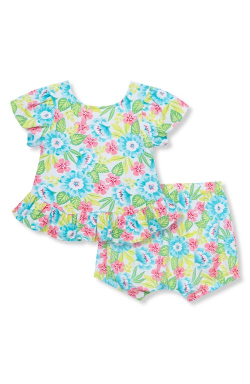 Shop Peek Essentials Floral Print Ruffle Top & Shorts Set