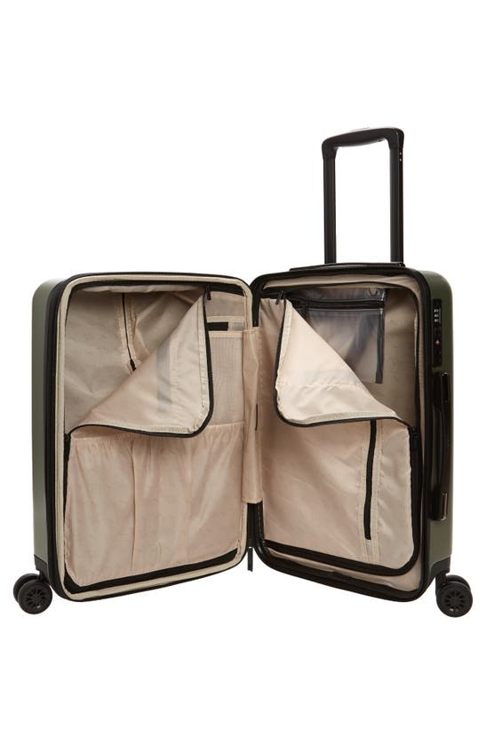 Shop Calpak Wandr 20" Hardside Expandable Spinner Suitcase In Olive