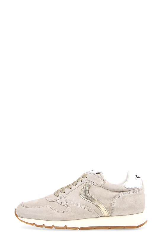 Shop Voile Blanche Julia Sneaker In Ice Platinum