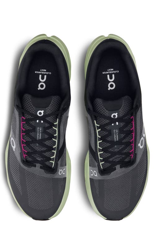 Shop On Cloudsurfer Next Running Shoe In Black/lima