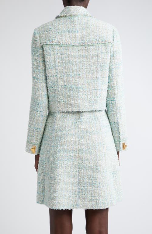 ST JOHN ST. JOHN COLLECTION EYELASH TWEED SHORT JACKET 