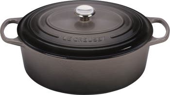 Le Creuset Enameled Cast Iron Signature 9 1/2 Quart Oval Dutch Oven in  Marseille — Las Cosas Kitchen Shoppe