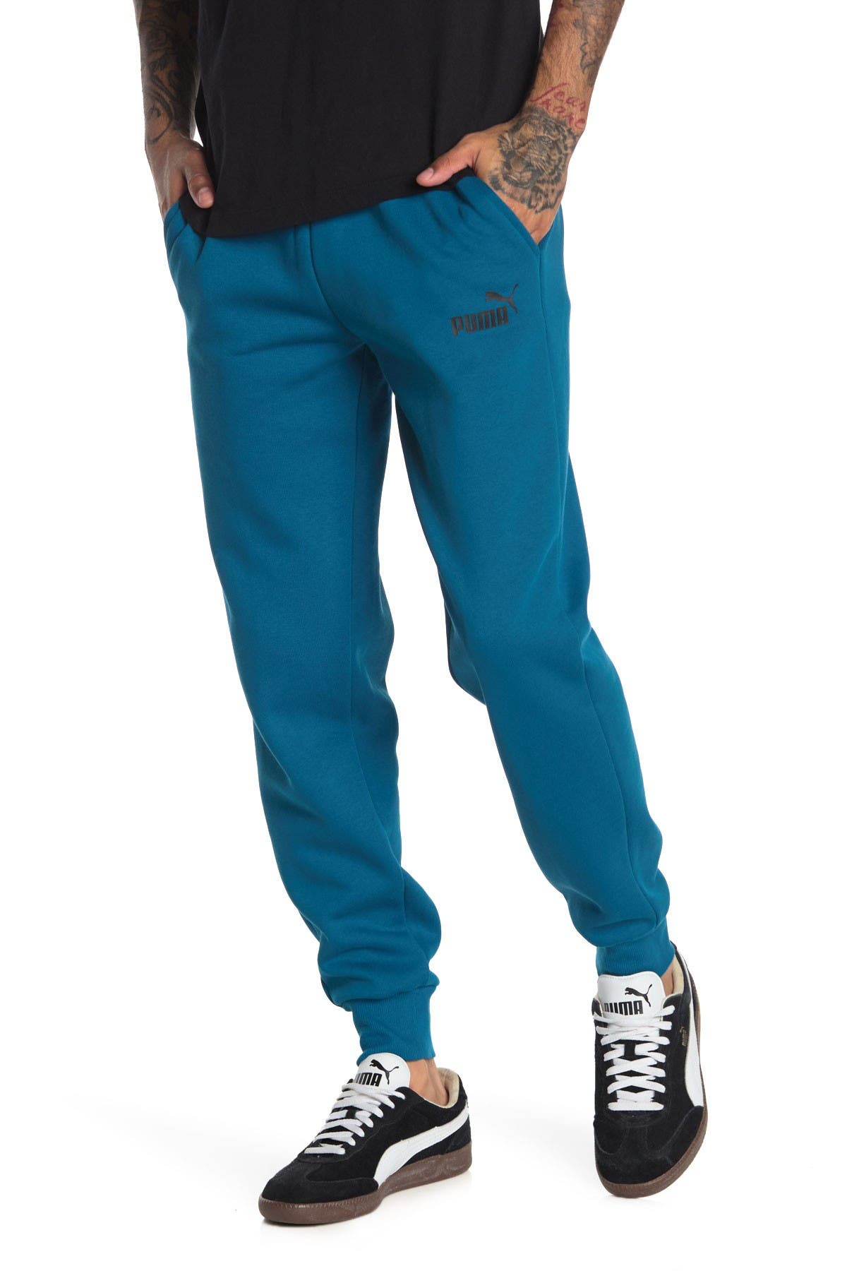 puma essential logo pants