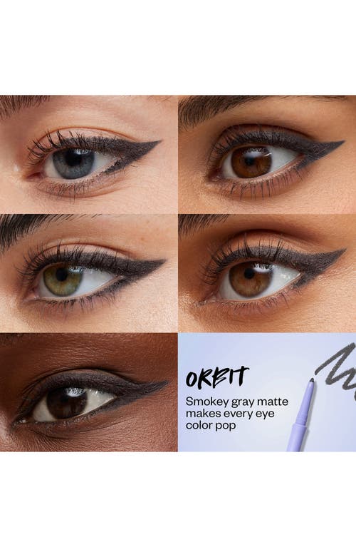 Shop Kosas Soulgazer Intensifying Gel Eyeliner In Orbit - Smokey Gray Matte