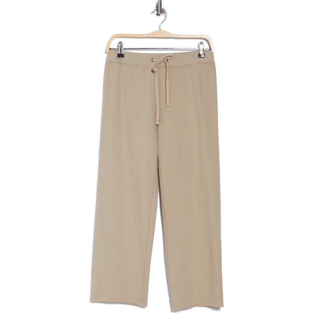 JAMES PERSE JAMES PERSE FRENCH TERRY RAW EDGE SWEATPANTS